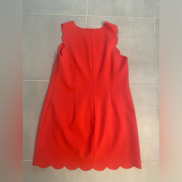 Beautiful J Crew dress with scallop details - Picture 3 of 4